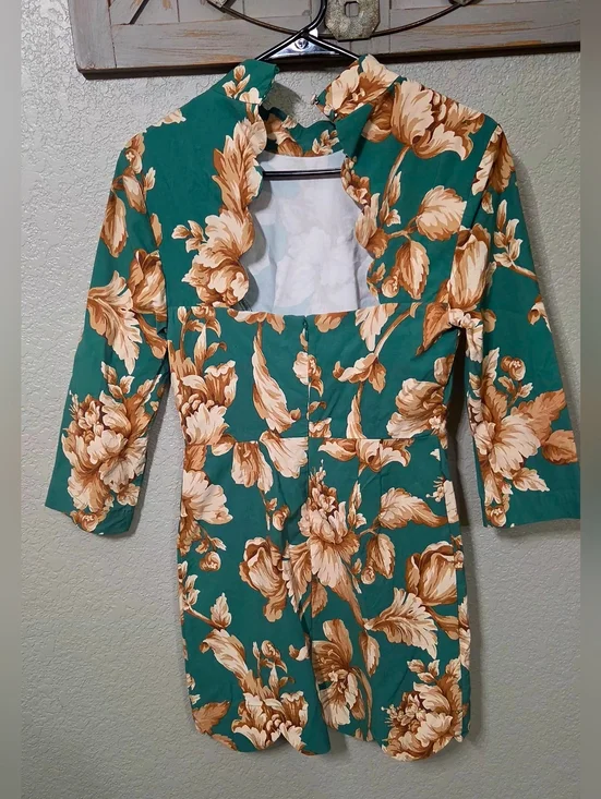 Maeve By Anthropologie Mock-Neck Shift Mini Dress  Size 4 EUC - Picture 5 of 9